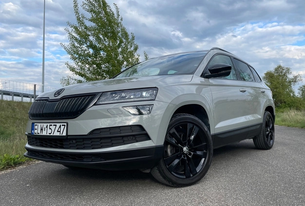 Skoda Karoq cena 99000 przebieg: 88000, rok produkcji 2019 z Zgierz małe 497